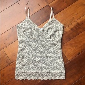 DELICATE BALANCE LACE TANK